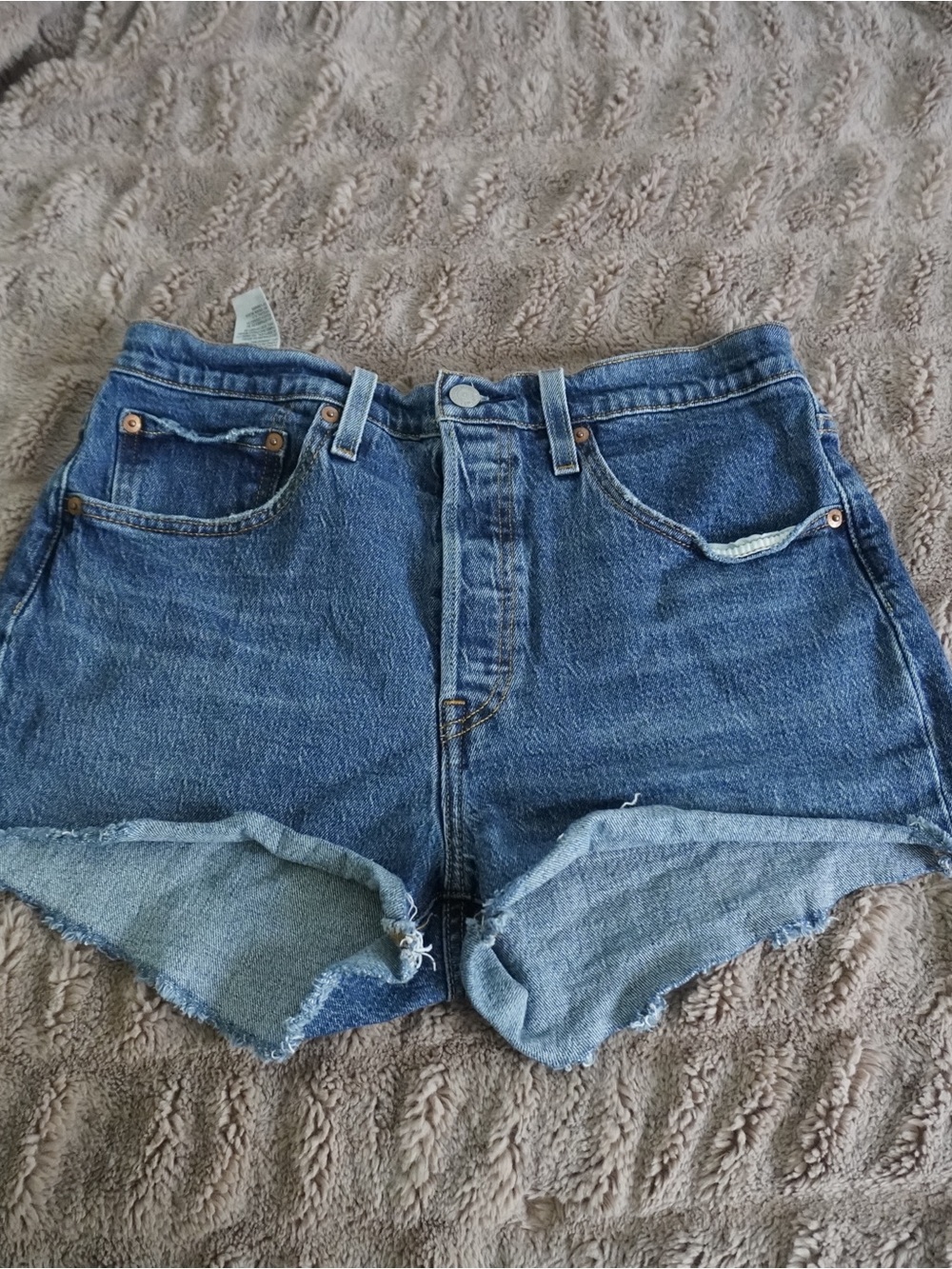 Levis denim shorts